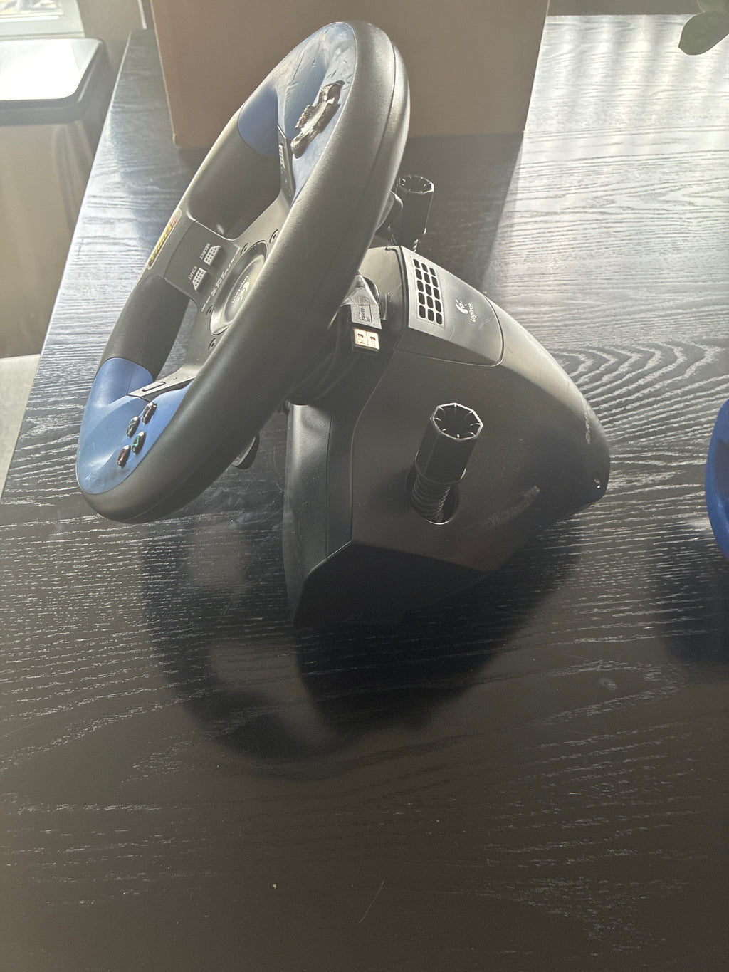 Driving Force, Force Feedback Logitech Racing Wheel. Model EUC2.